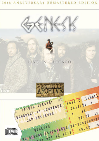 Genesis Live in Chicago, Oct. 13, 1978