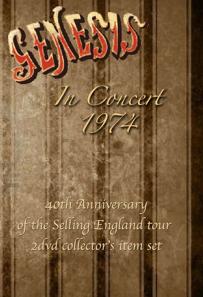 その他 Genese (genesis) [DVD] Genesis In Concert 1974 Selling England Tour 2DVD Set