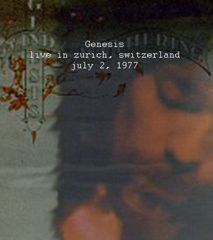 Genesis Live In Zurich July 2, 1977 2Cd Set