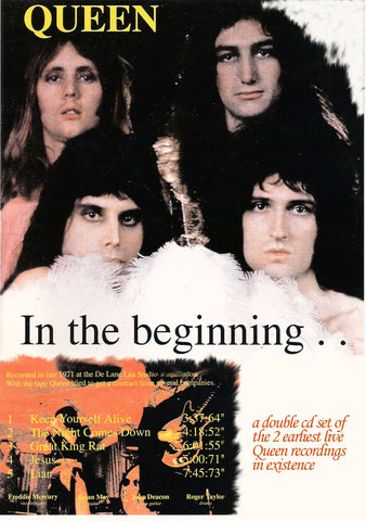 Queen - In The Beginning 1971-1973 2Cd Set