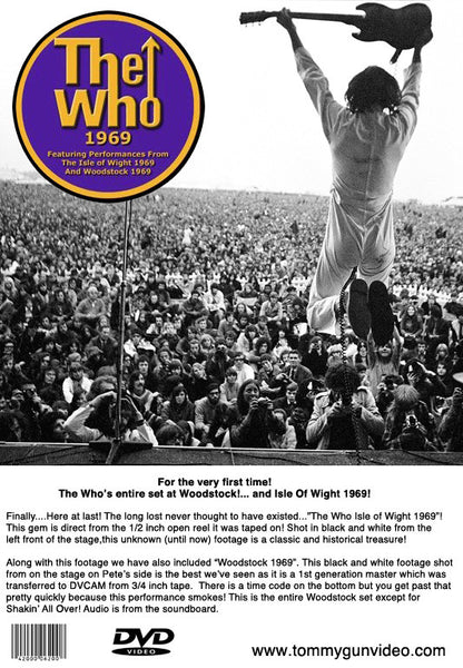 The Who - Live at The Isle Of Wight & Woodstock 1969 dvd download