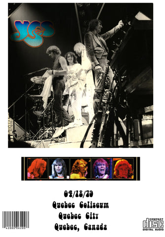 Yes Circus Of Heaven" Quebec April 18, 1979 Tormato Tour 2CDr Set