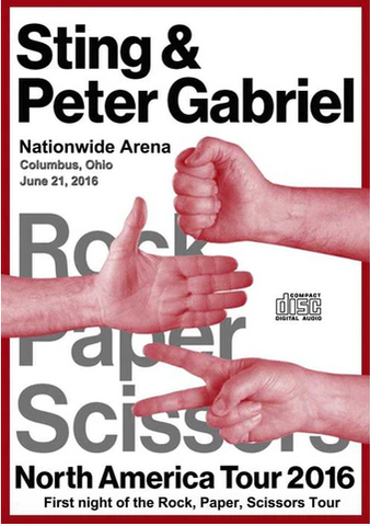 Peter Gabriel & Sting Columbus Ohio, June 21, 2016 RPS Tour