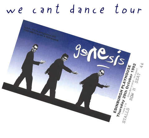 Genesis Edinburgh October 29, 1992