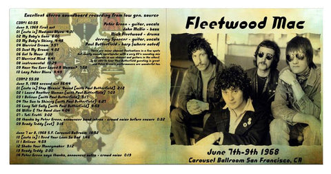 Fleetwood Mac - San Francisco, June 9, 1968