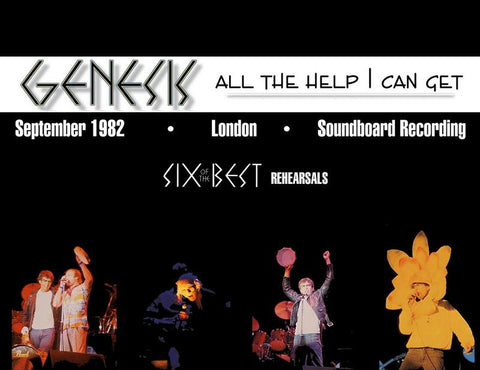 Genesis - Six Of The Best Soundboard Rehearsals - September 29,1982