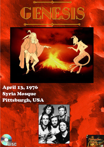 Genesis Live At The Syria Mosque April 13, 1976