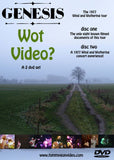 Genesis - Wot Video? Wind and Wuthering tour 1977 2DVD Set